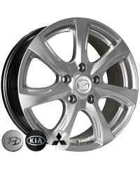 Replica Mitsubishi 629 HS R16 W6.5 PCD5x114.3 ET50 DIA67.1     